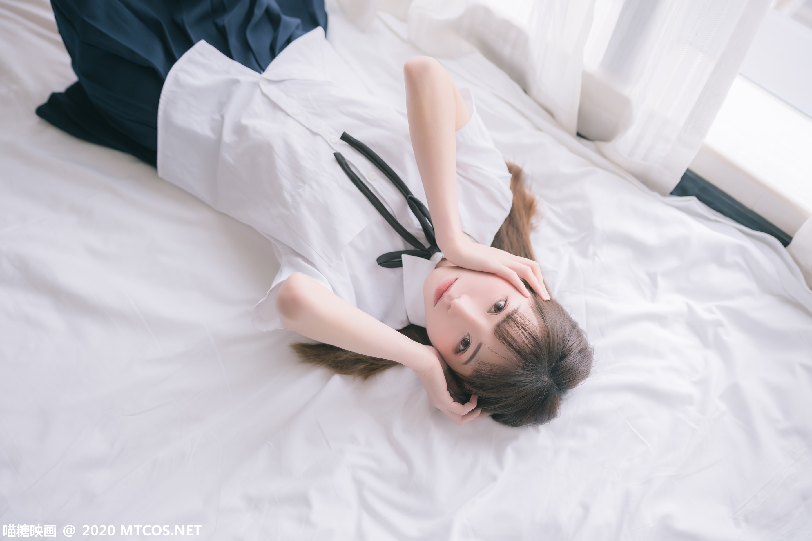图片[1]-[喵糖映画] JKL.012 夏季校服JK制服[48P]-XikXak